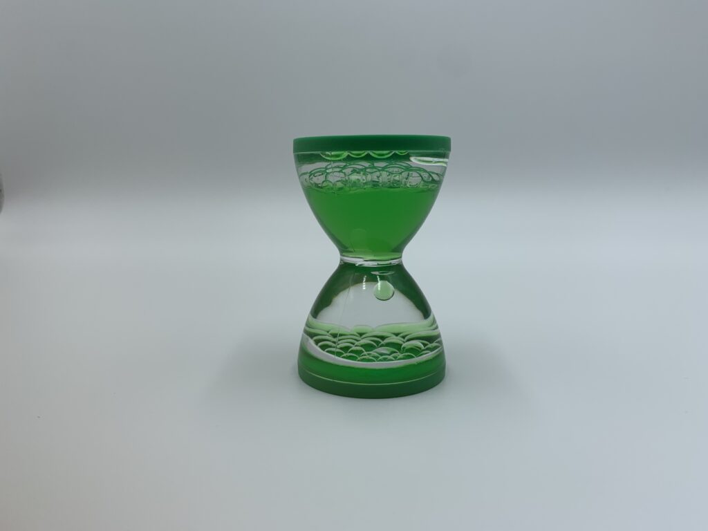 Mini Hourglass Liquid Timer One Stop Sensory Shop